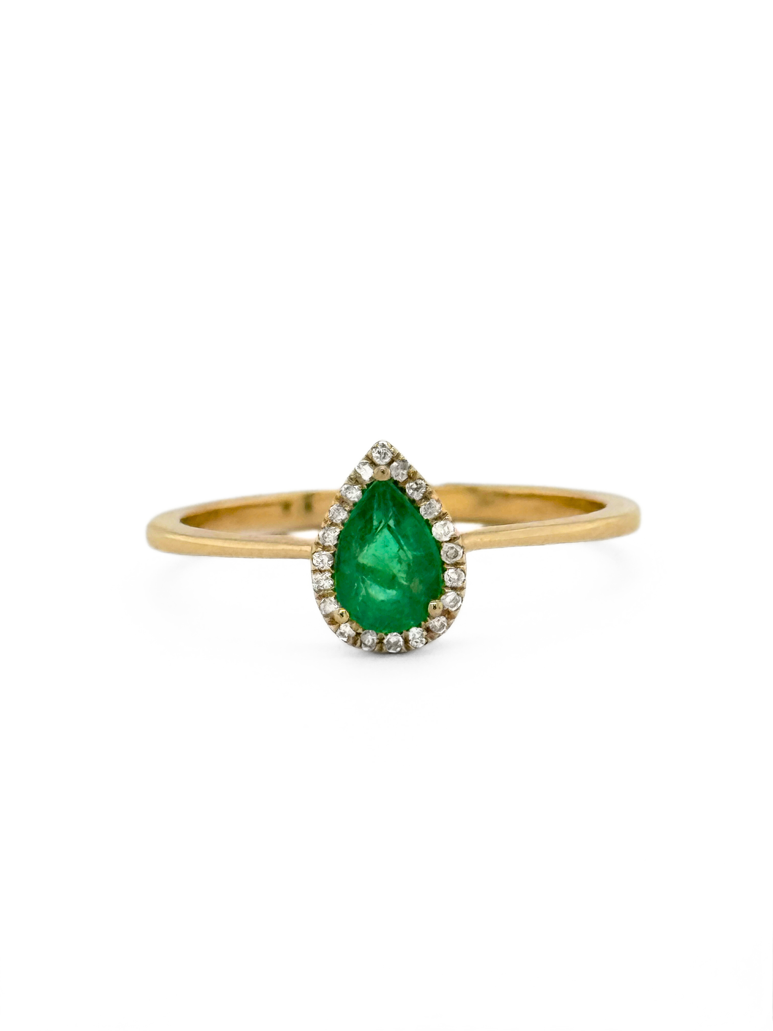 EMERALD PS LADY'S RING-193519